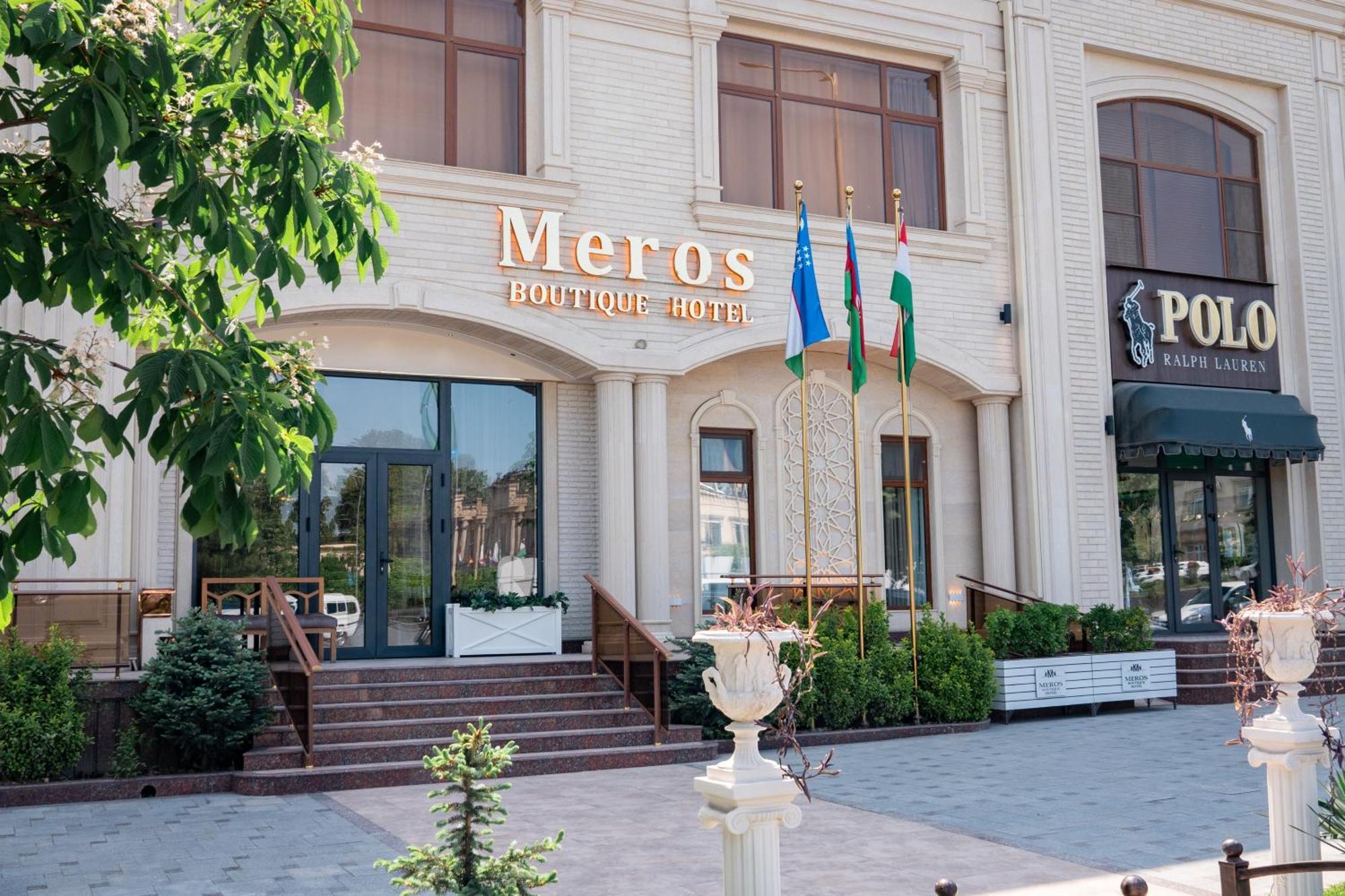 Meros Boutique Hotel Samarcanda Exterior foto