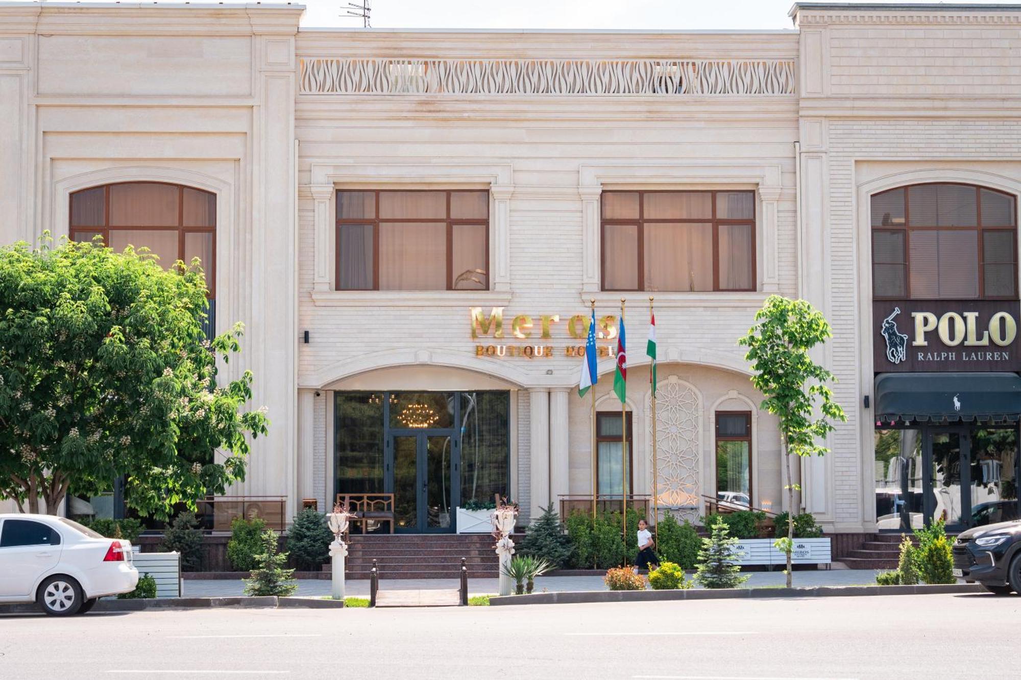 Meros Boutique Hotel Samarcanda Exterior foto