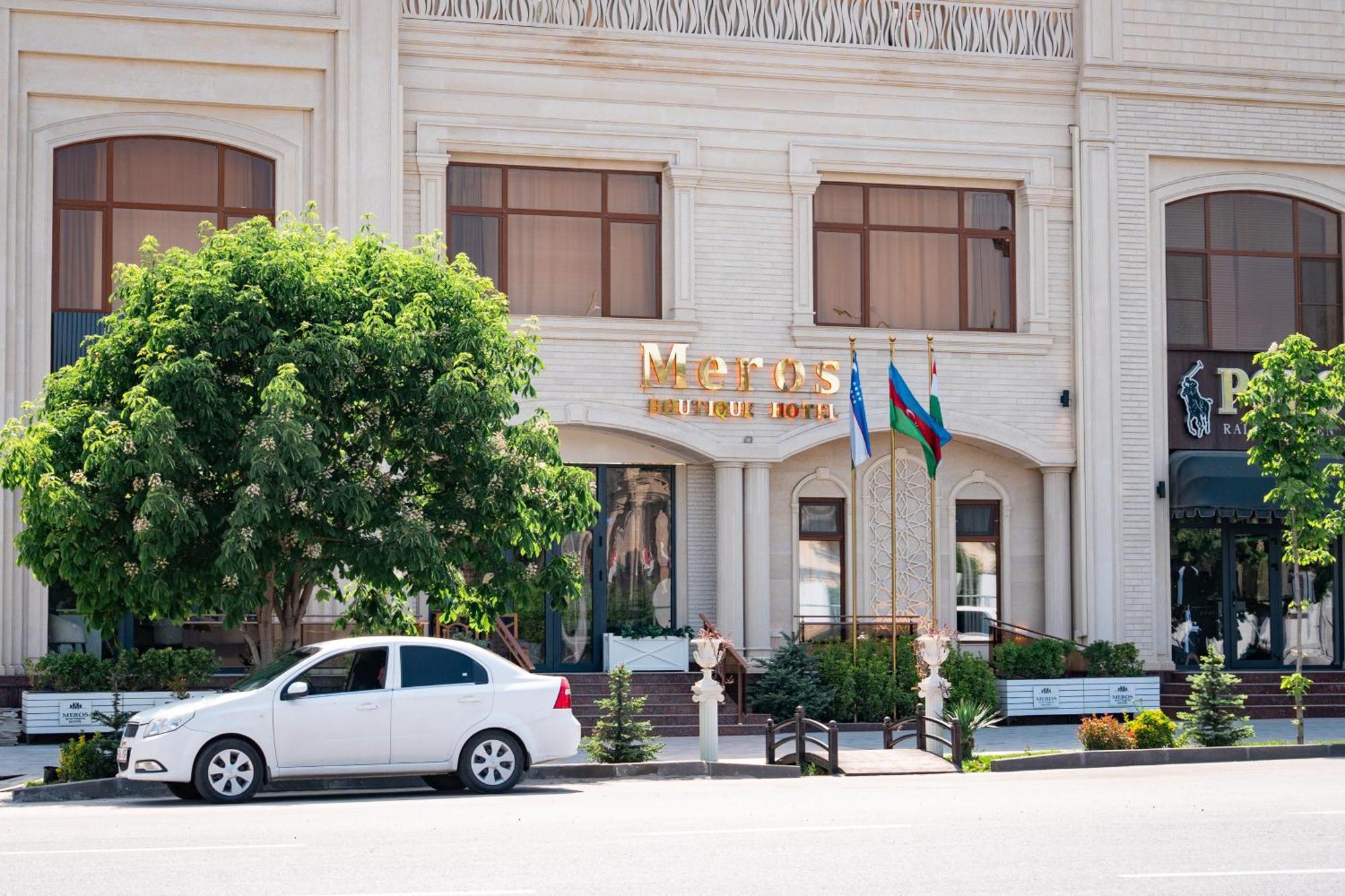 Meros Boutique Hotel Samarcanda Exterior foto