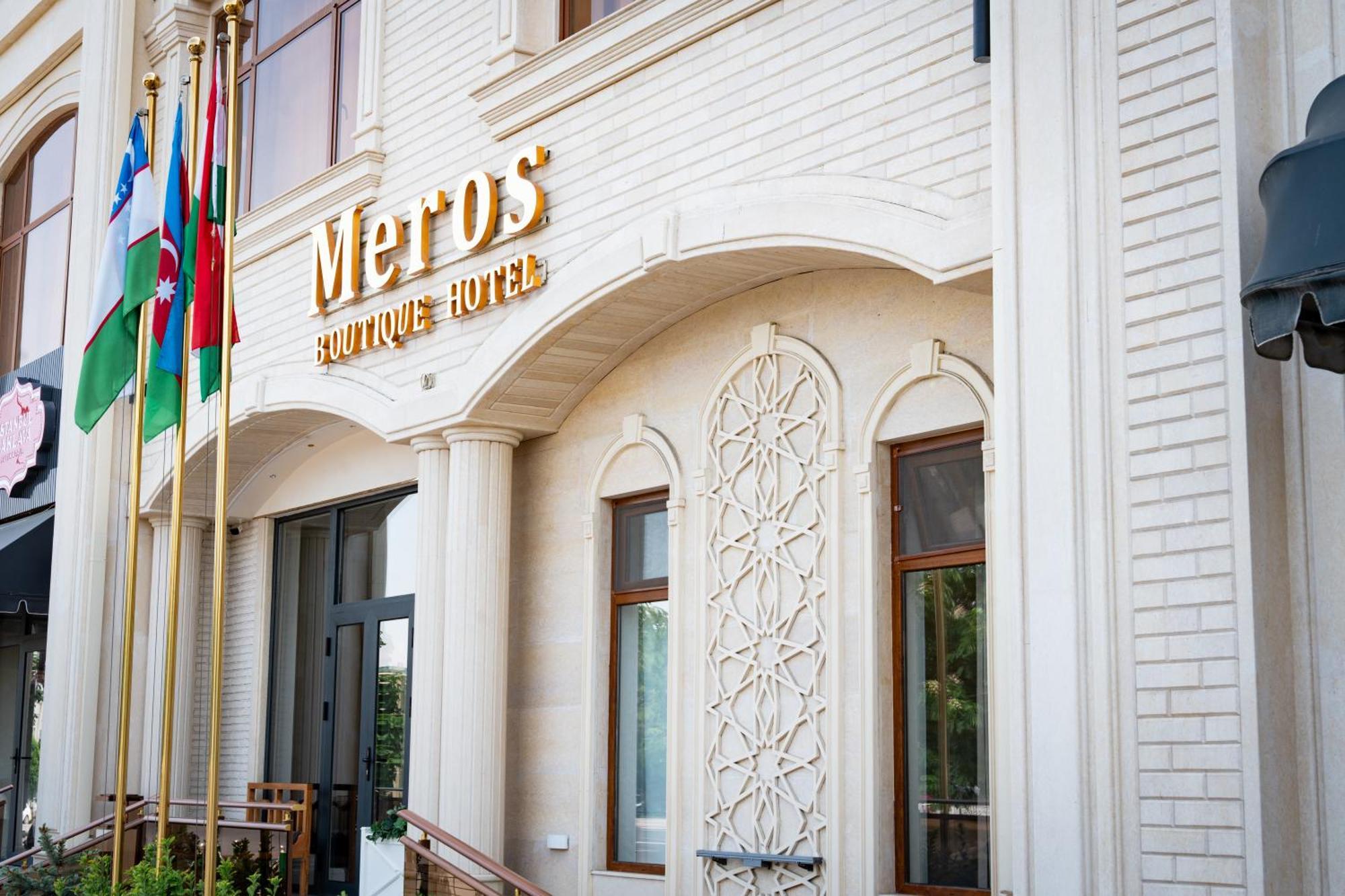 Meros Boutique Hotel Samarcanda Exterior foto