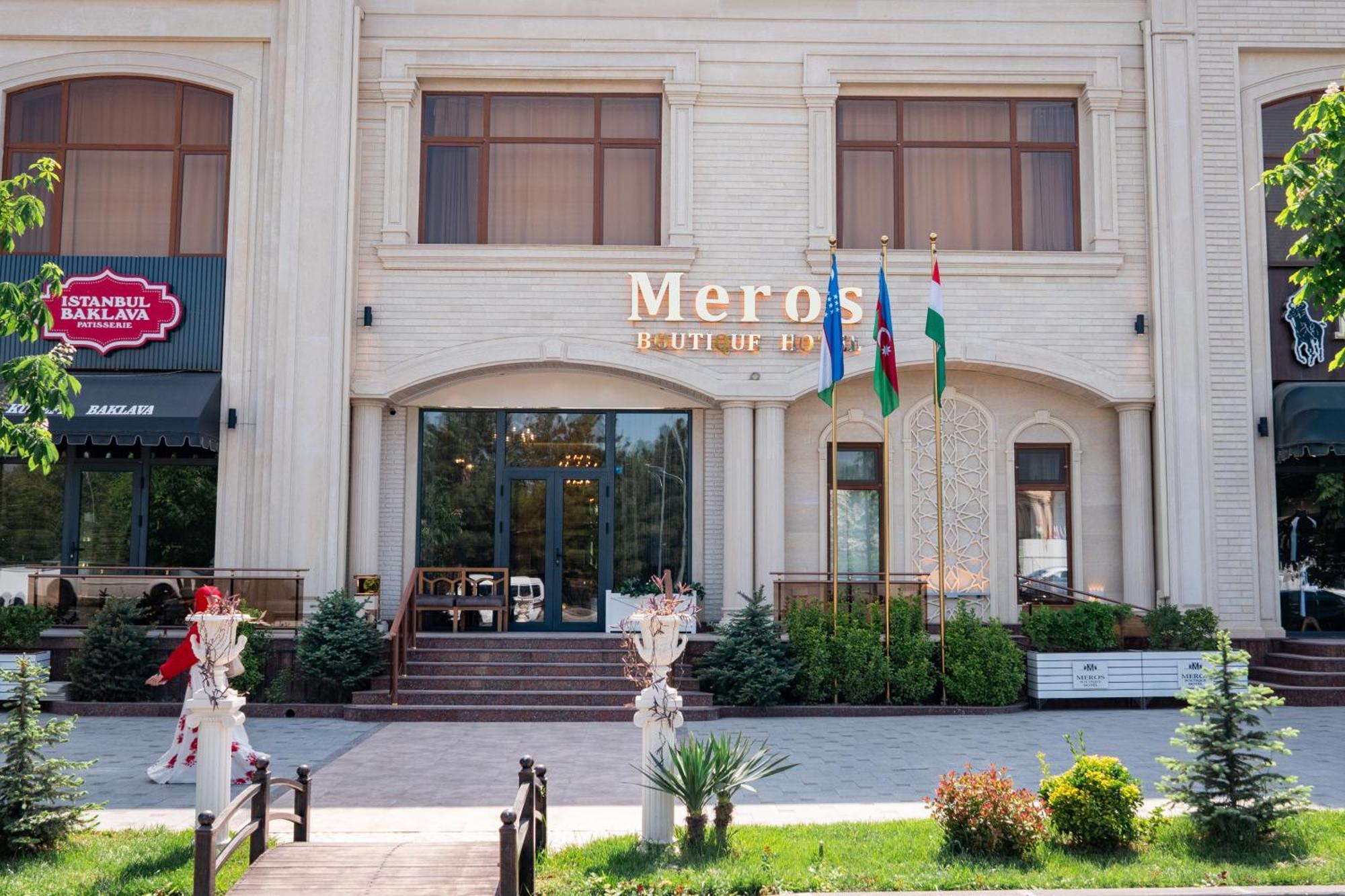 Meros Boutique Hotel Samarcanda Exterior foto