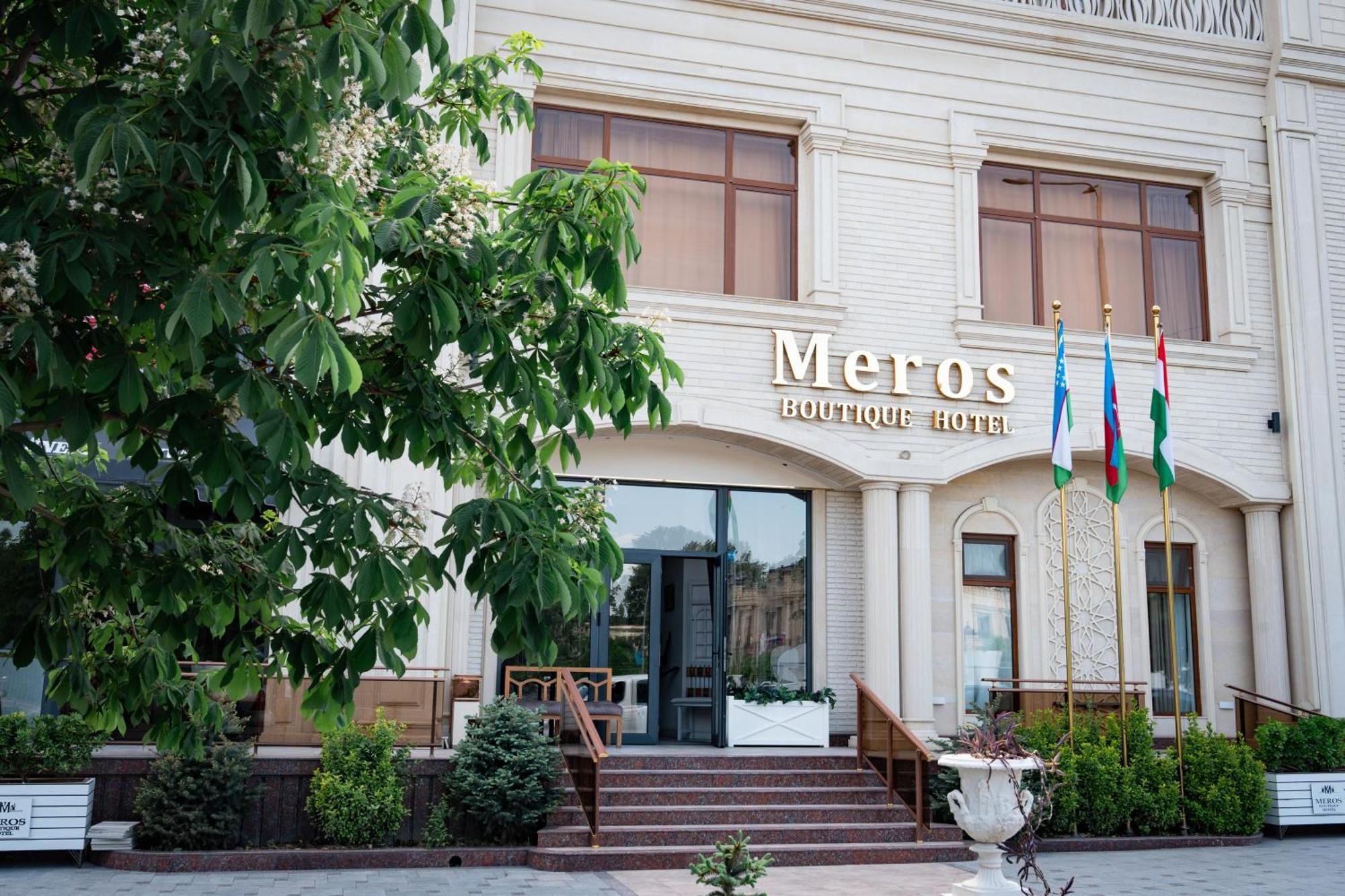 Meros Boutique Hotel Samarcanda Exterior foto